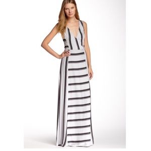 Ella Moss black & grey maxi dress